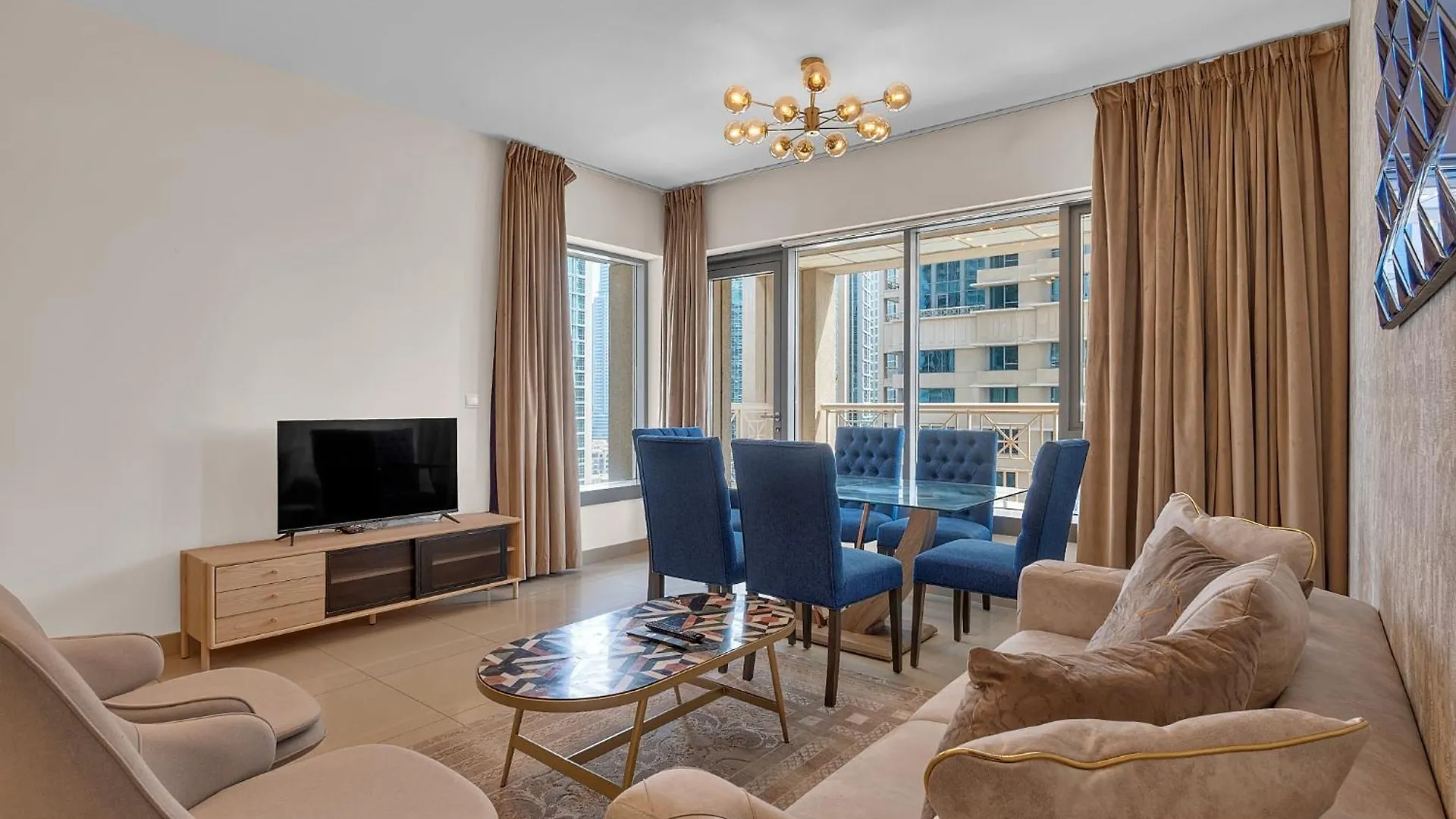 Apartmán Bella Vista - 29 Boulevard Downtown Burj Khalifa Dubaj